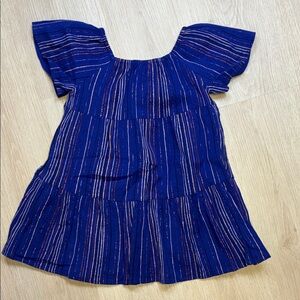 GAP Vibrant Blue Toddler Girl’s size 4 Mommy & Me Matching Dress